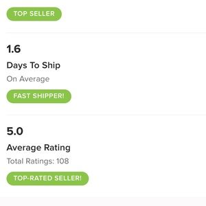 5-Star Rated Seller!